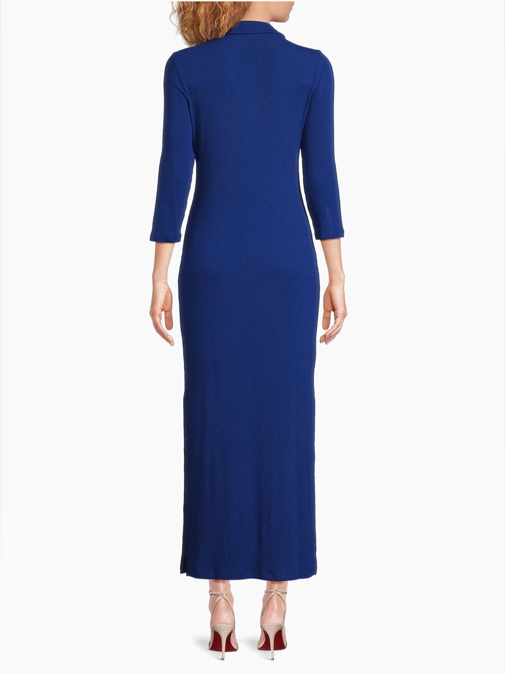 Lilly Pulitzer Ollie Maxi Polo Dress - Blue - Picture 4 of 6
